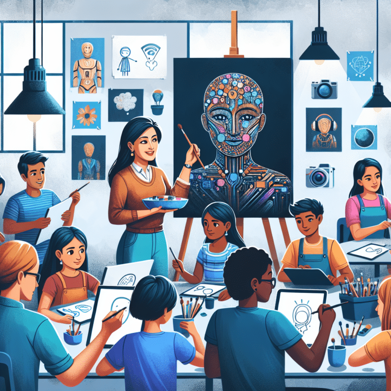 Unleashing Creativity with AI Prompts for Art Class