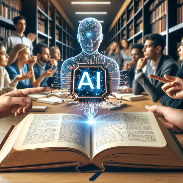 Stimulating Literature Discussions with AI Prompts