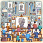"Unleashing Creativity with AI Prompts in Art Class