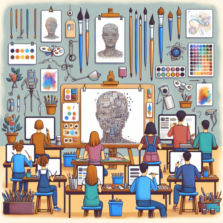  "Unleashing Creativity with AI Prompts in Art Class