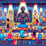 "Unleashing Creativity with AI Prompts in Art Class