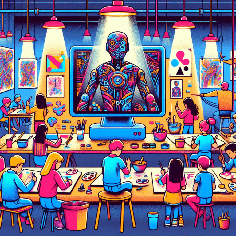  "Unleashing Creativity with AI Prompts in Art Class