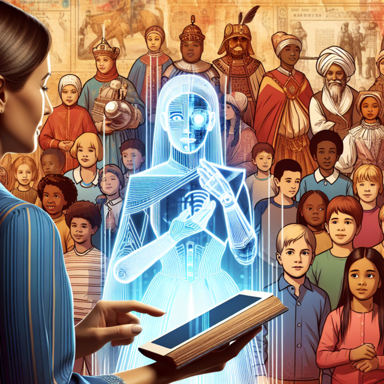 "Making History Interactive: AI Prompts for Class Activities