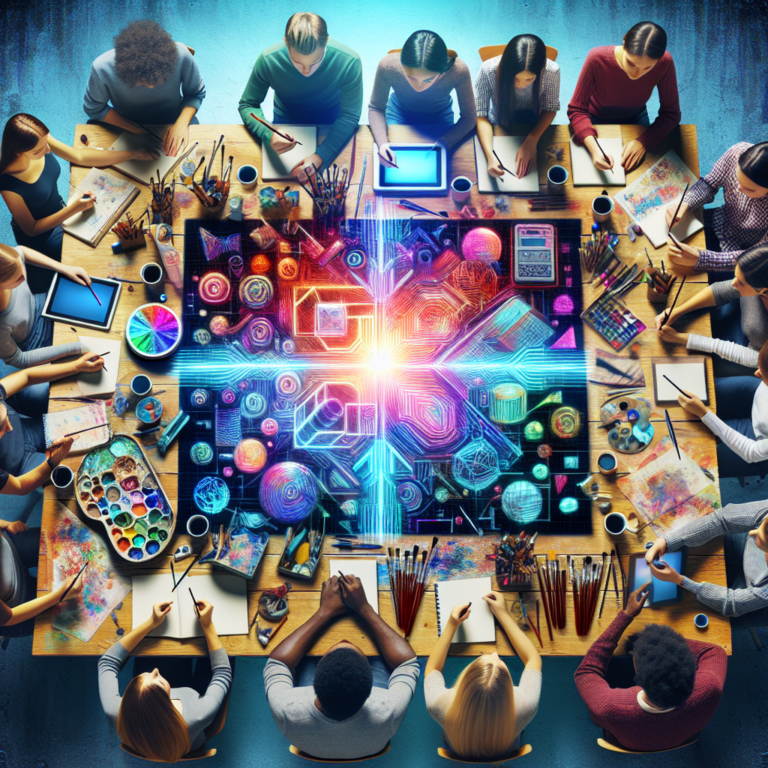  "Unleashing Creativity with AI Prompts in Art Class